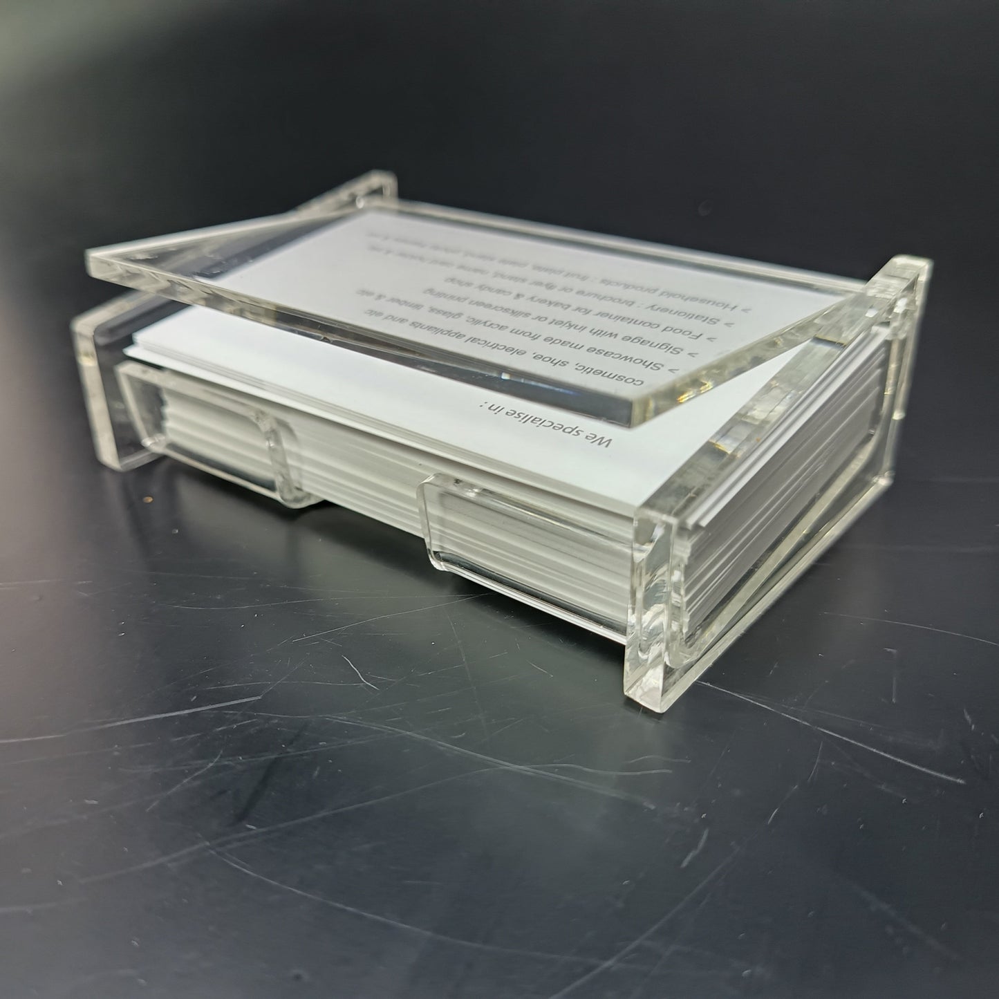 Acrylic Name Card Holder
