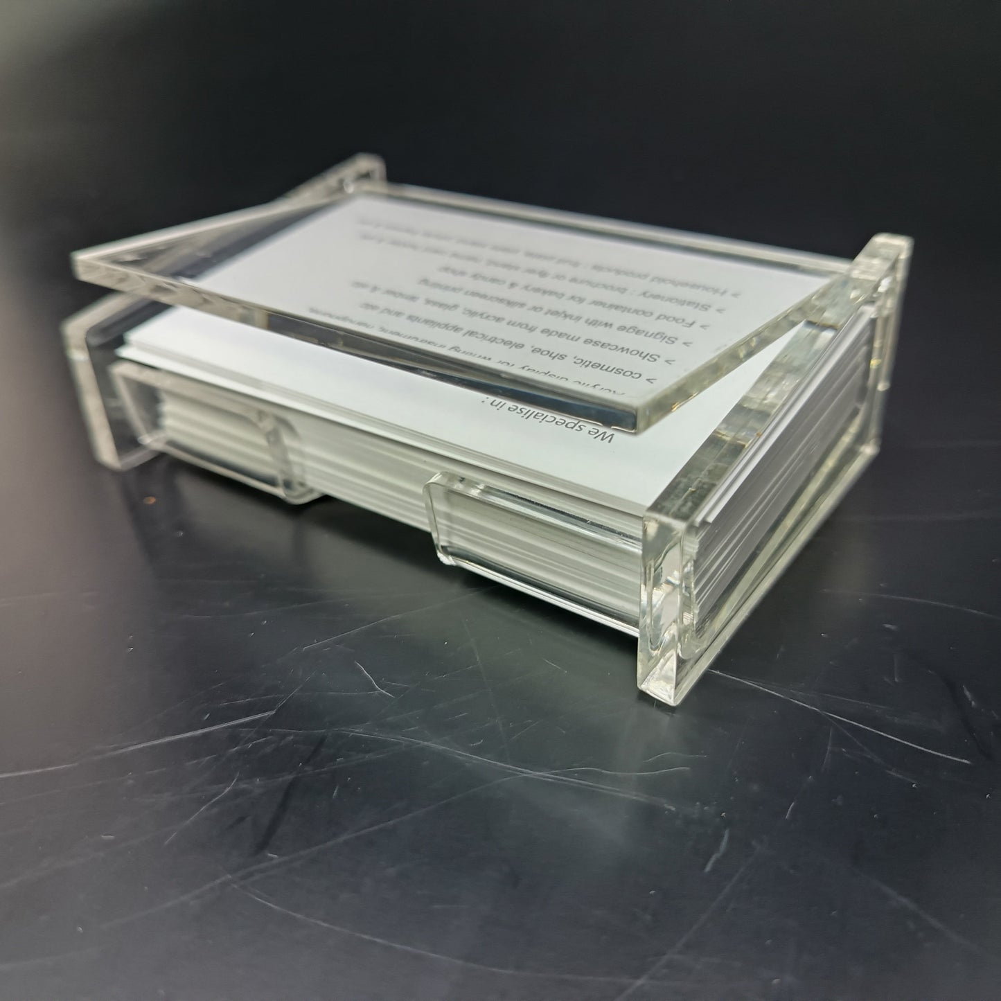 Acrylic Name Card Holder