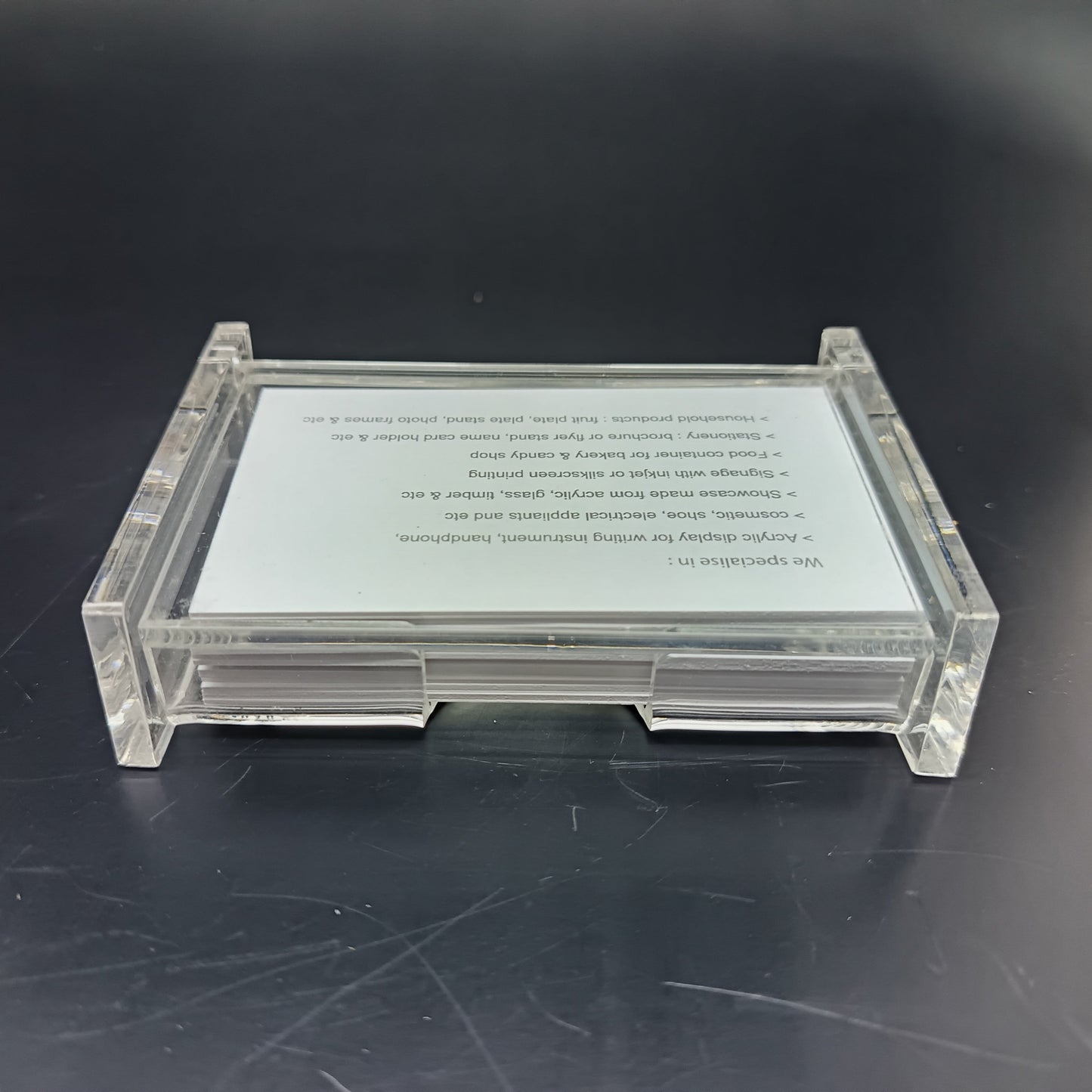 Acrylic Name Card Holder